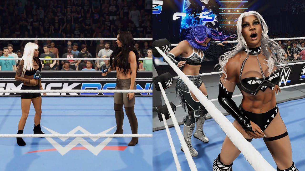WWE 2K25 - CHELSEA GREEN CLAIMS HER TITLE MATCH + GIULIA VS JADE CARGILL | SmackDown