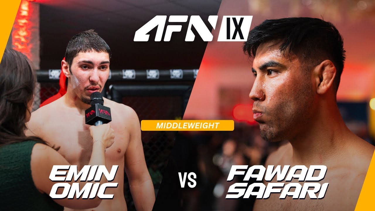 Emin Omic vs Fawad Safari | RISING STARS | Full Fight | AFN 9