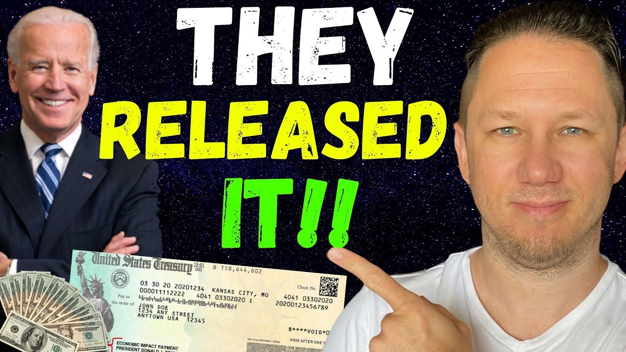 FINALLY! THEY RELEASED IT!! Fourth Stimulus Check Update Today 2021 & Daily News