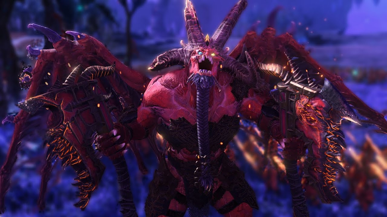 OGRE KINGDOMS Vs KHORNE | Warhammer 3 Cinematic Battle