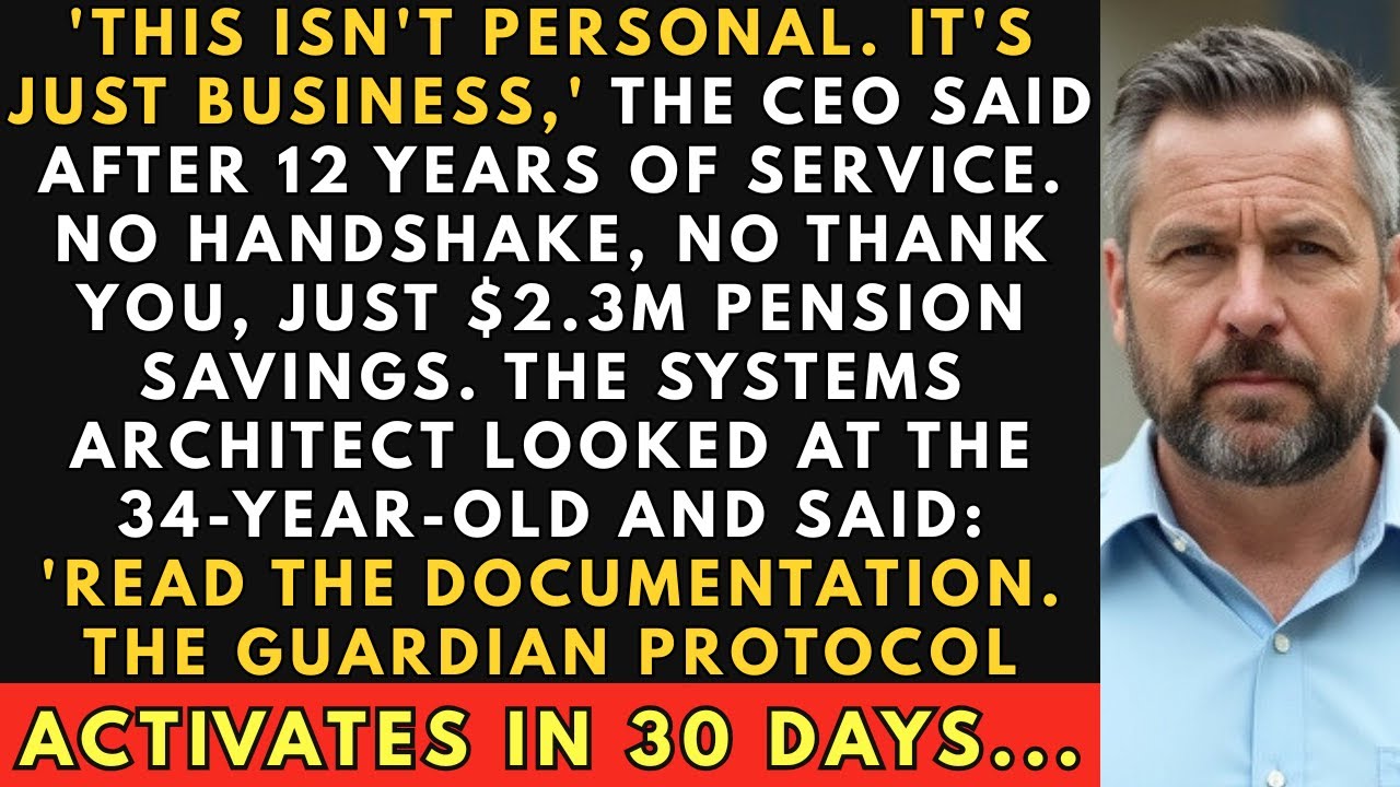 Systems Architect Fired for Pension Savings—His 31-Day Protocol Shutdown $40B Bank Network