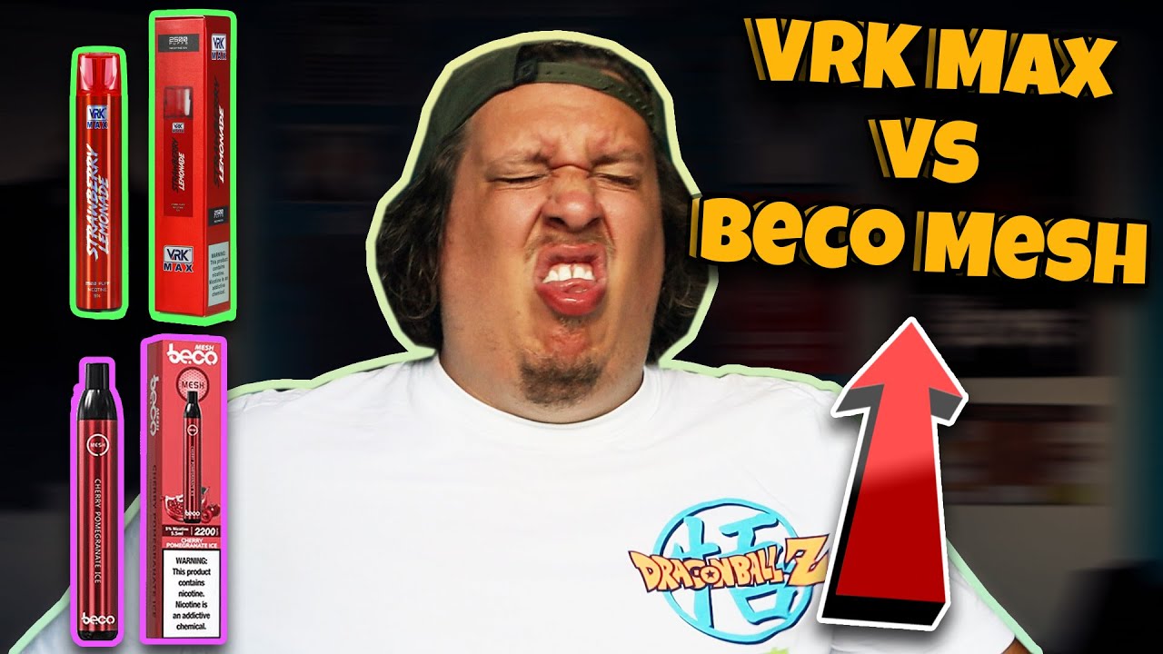 VRK Max Disposable Vape vs Vaptio Beco Mesh Review