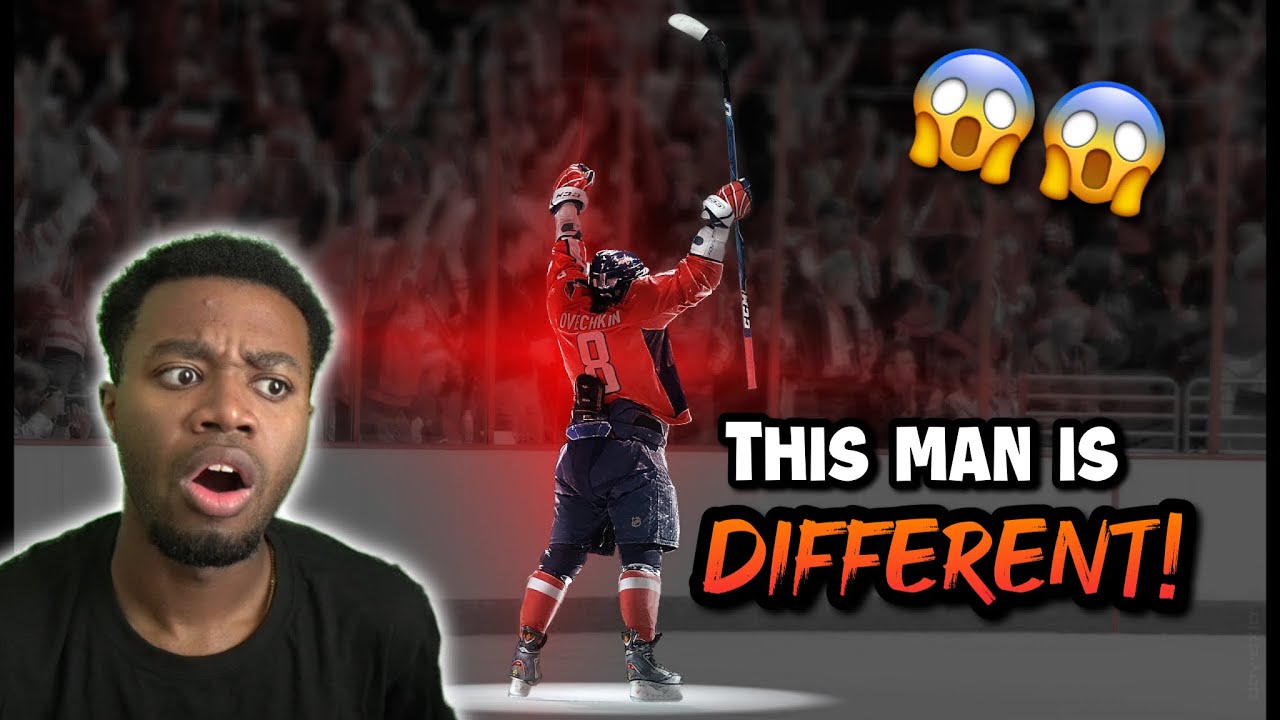 My First Time Reacting To Alex Ovechkin Best Hits & Goals!!