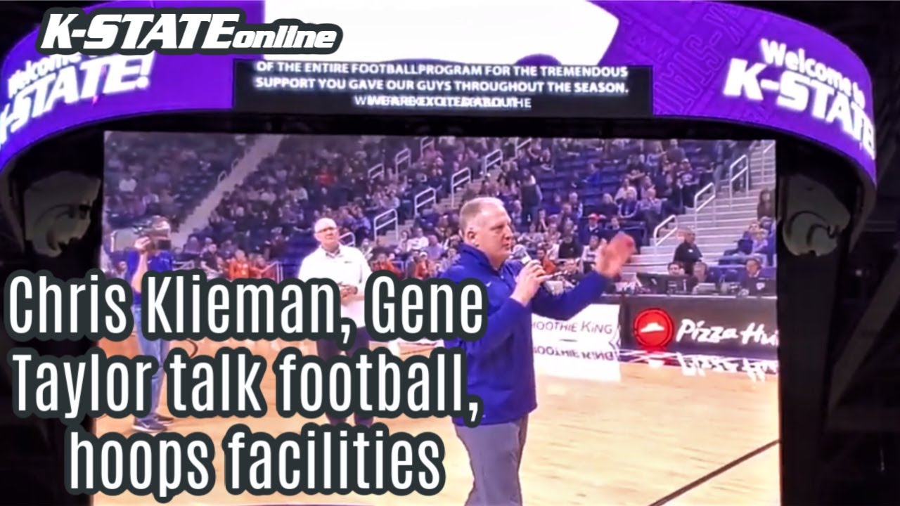 Kansas State Wildcats: Chris Klieman and Gene Taylor talk facilities