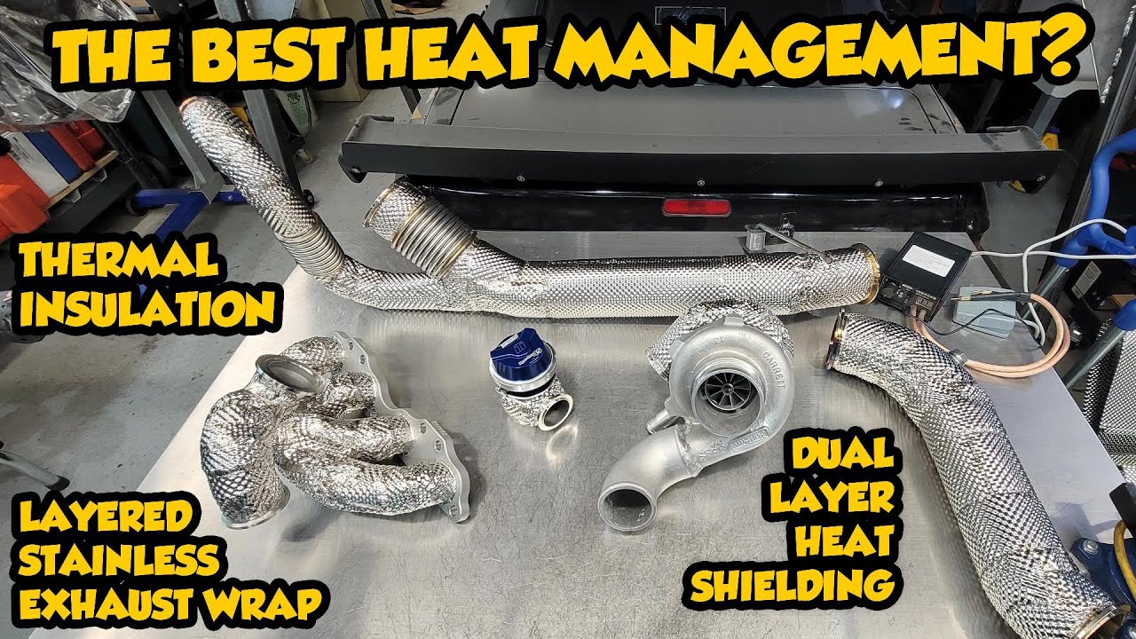 How To Stainless Heat Shielding For Turbo, Manifold, Downpipe, Wastegate
