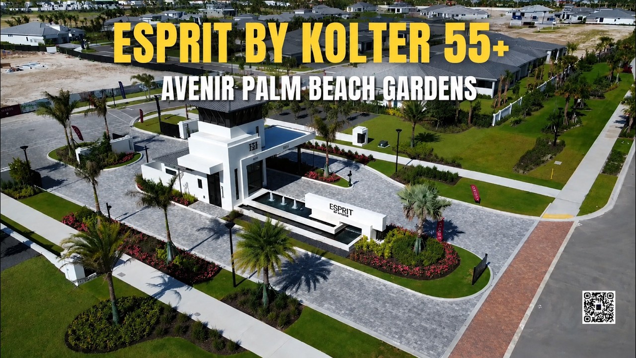 THE MOST LUXURIOUS 55+ KOLTER HOMES TOUR IN FLORIDA | Palm Beach Gardens  | Gino Santarossa