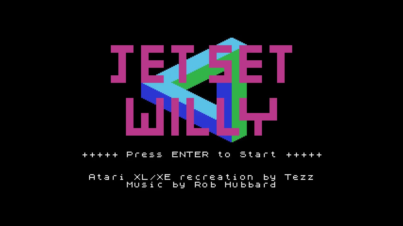 Jet Set Willy 2019 Atari XL/XE
