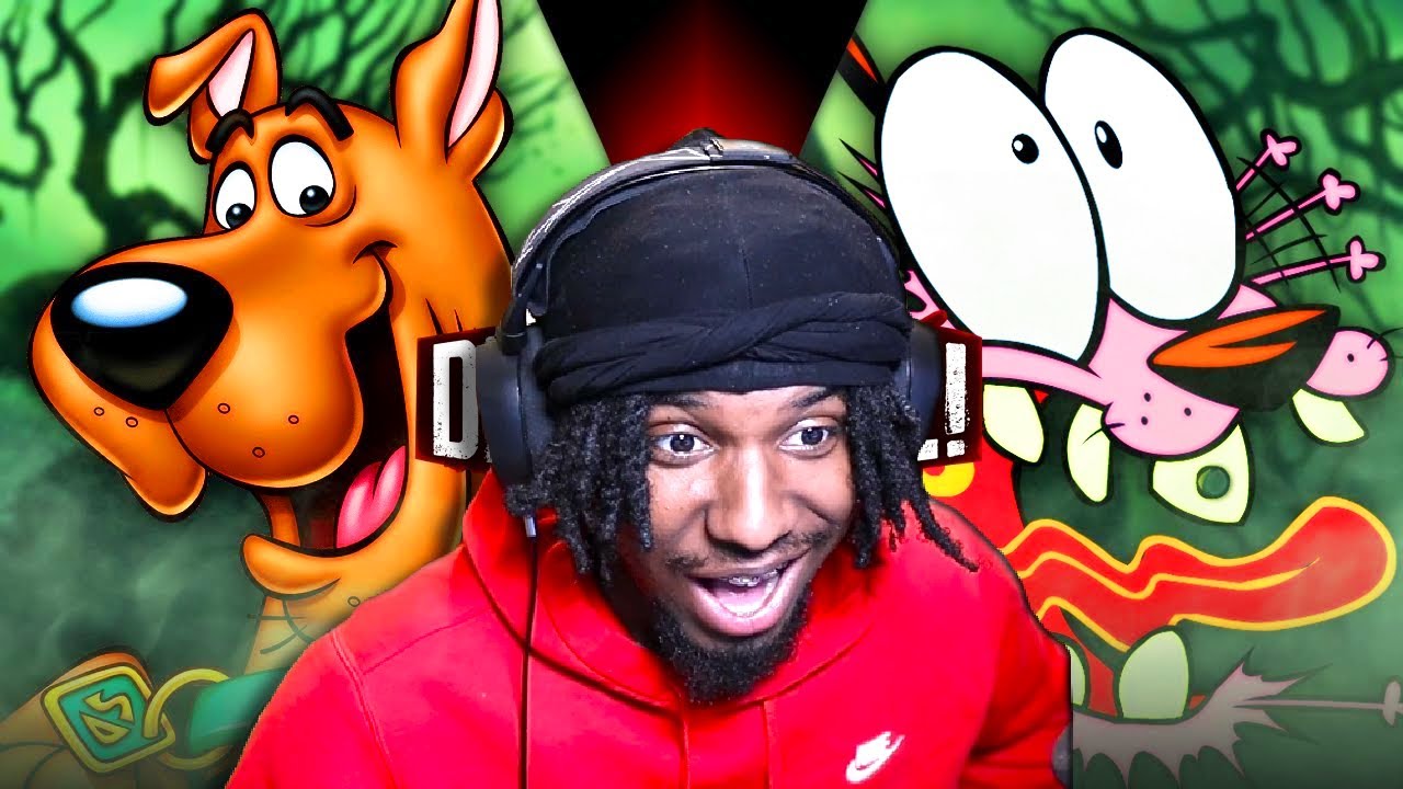 Creepy vs. Spooky!!!! Courage the Cowardly Dog vs. Scooby-Doo | DEATH BATTLE! (React)
