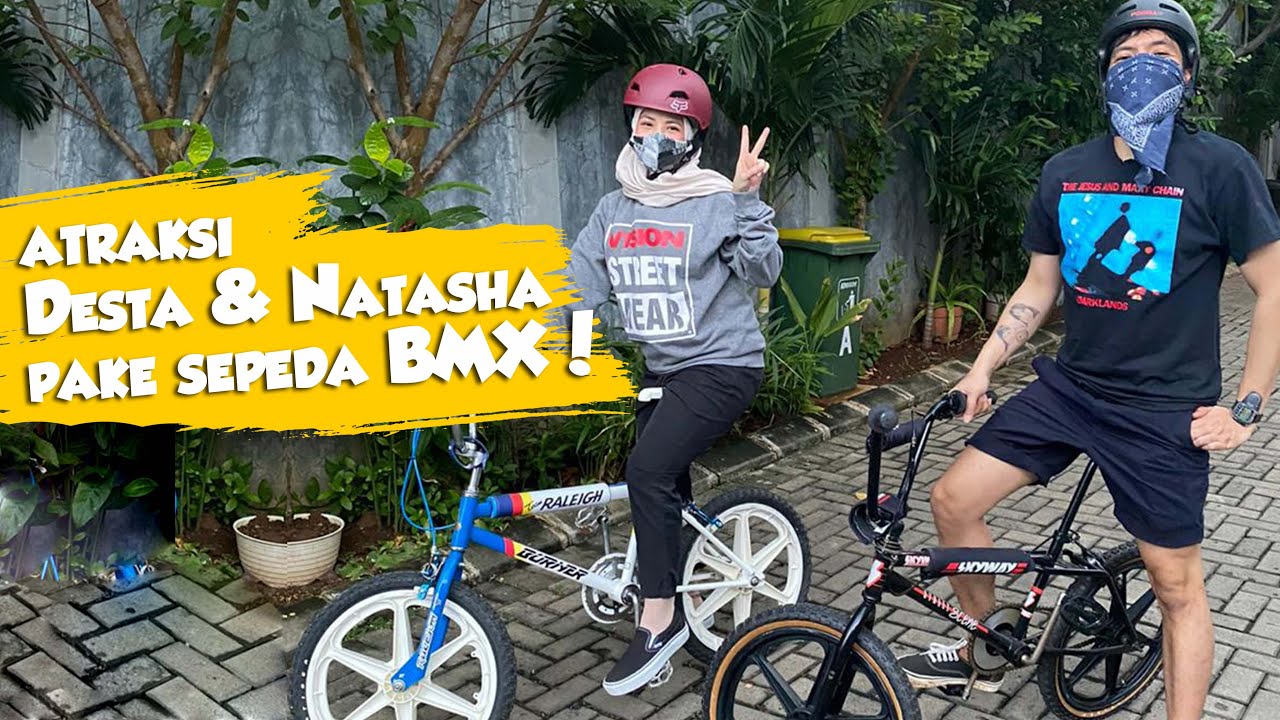 ATRAKSI SEPEDA BMX DESTA NATASHA!!