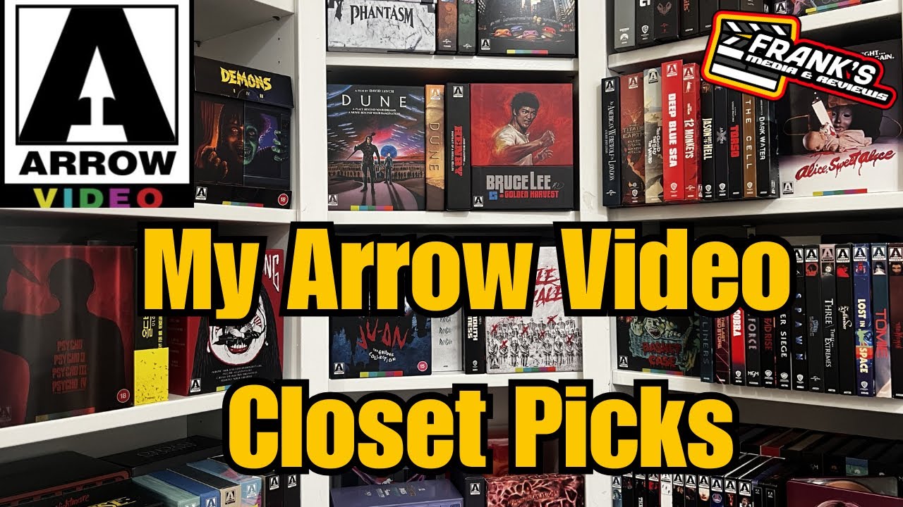 Мой выбор видеопроката Arrow Video | Лучший лейбл для начала вашей коллекции физических носителей