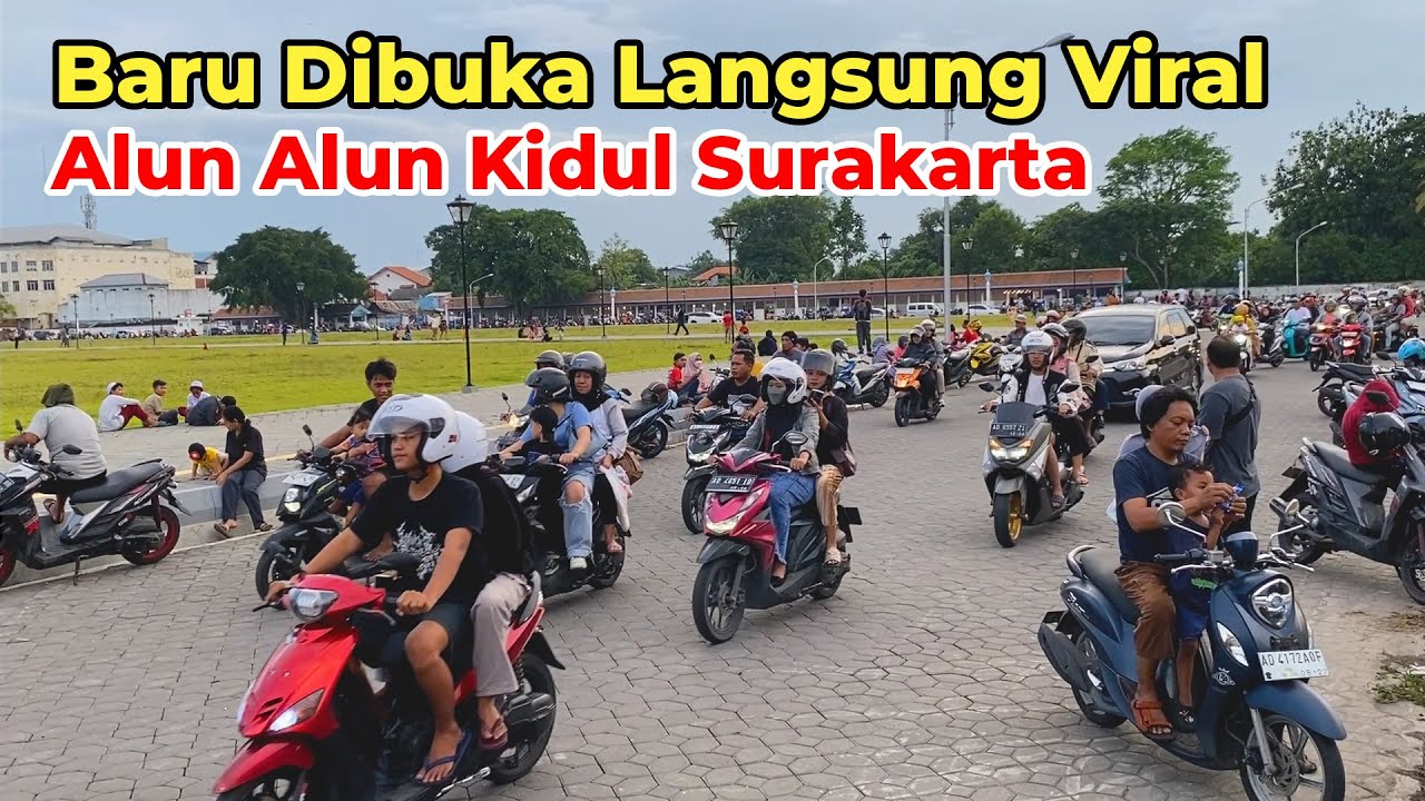 Alun - Alun Kidul Keraton Kasunanan Surakarta Di Serbu Pengunjung