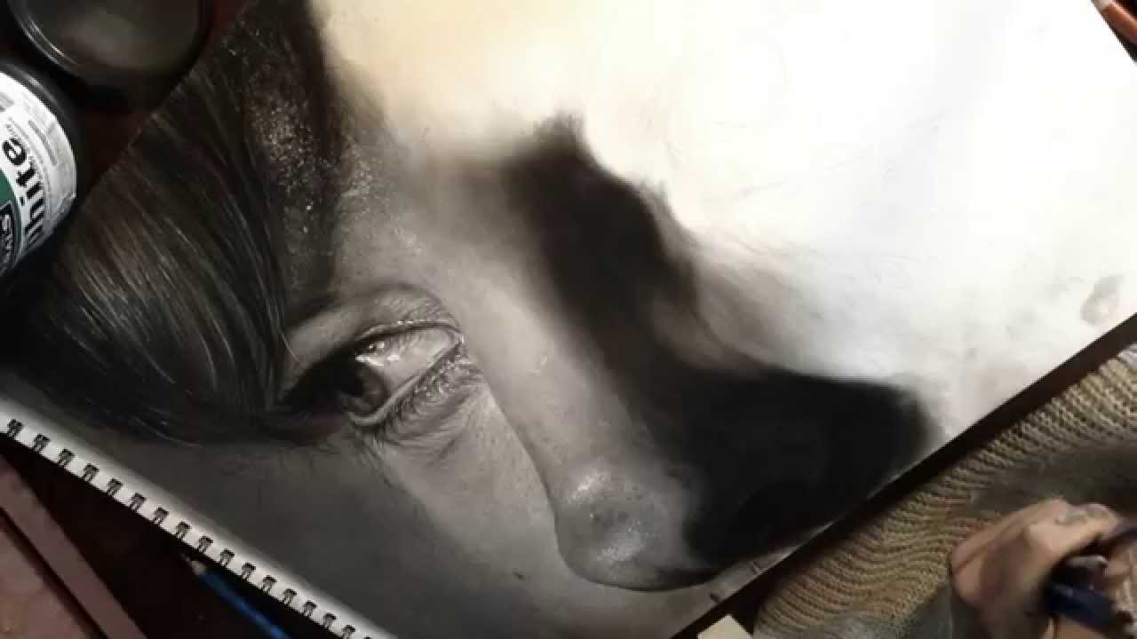 Drawing with Kit King (part two- skin texture)
