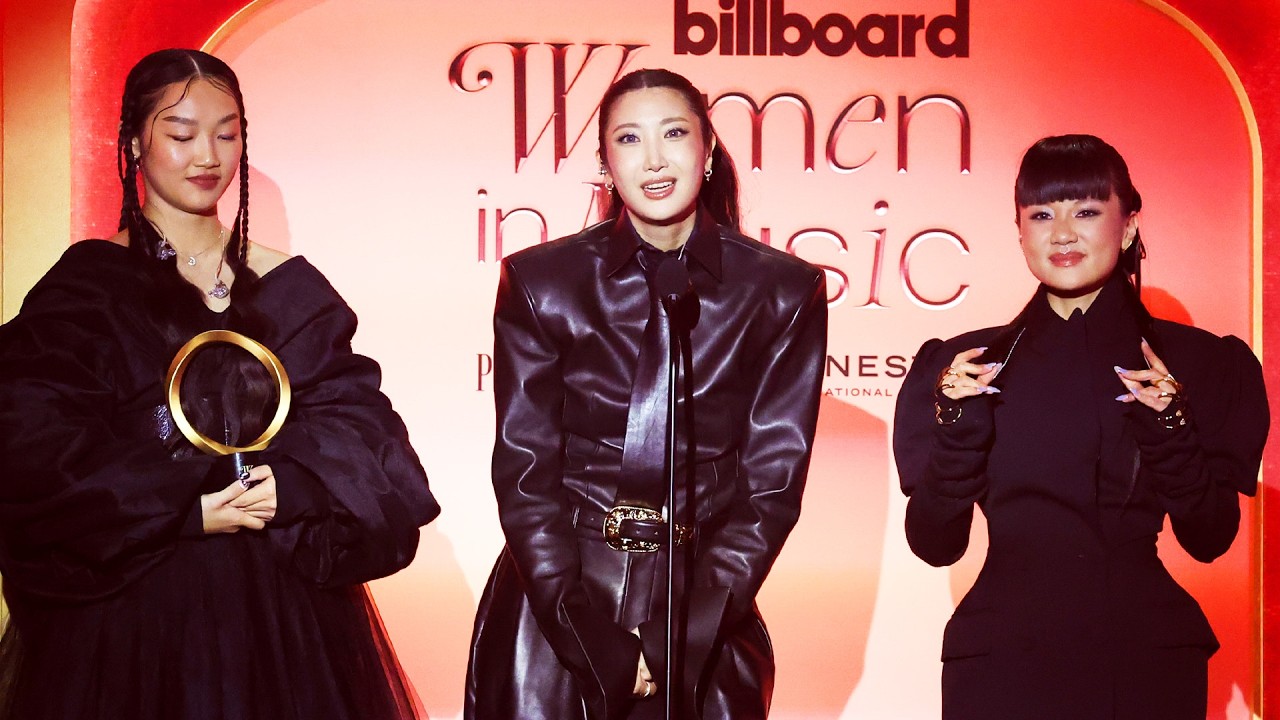 EJAE, REI AMI and AUDREY NUNA Accept Women of the Year | Billboard Women In Music 2026