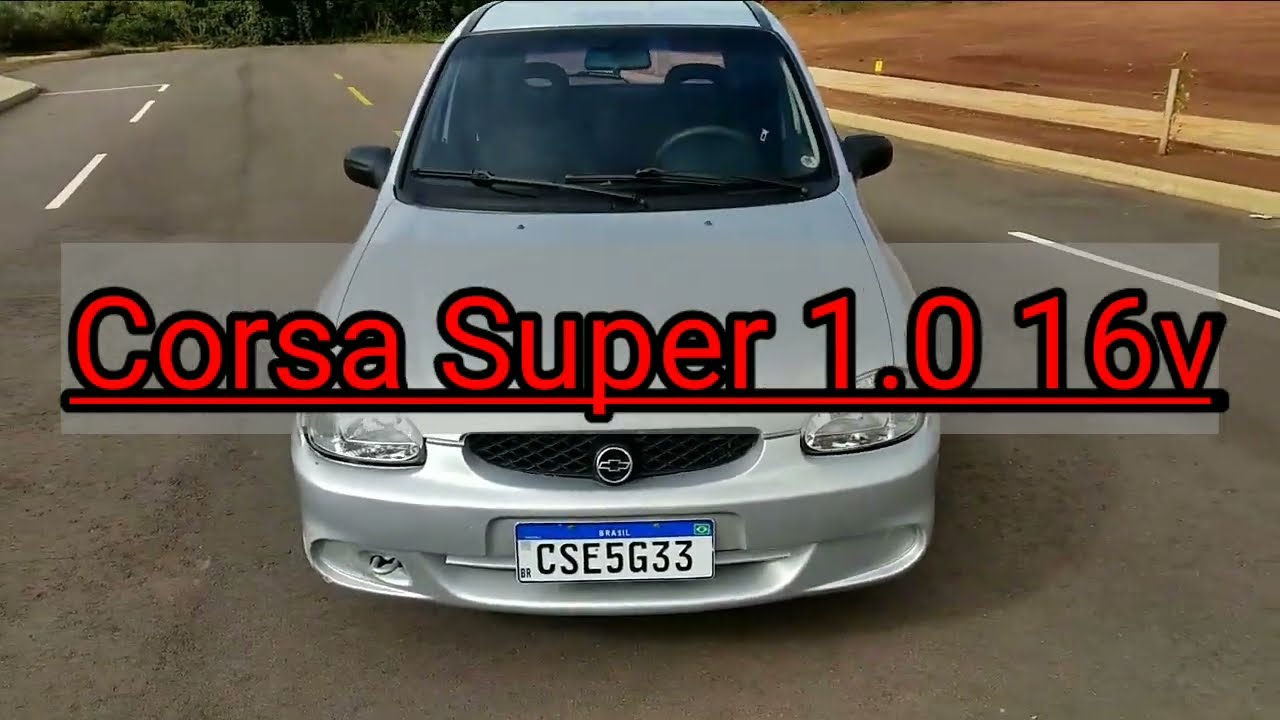 Avaliação Corsa Hatch Super 1.0 16 válvulas ano 2000