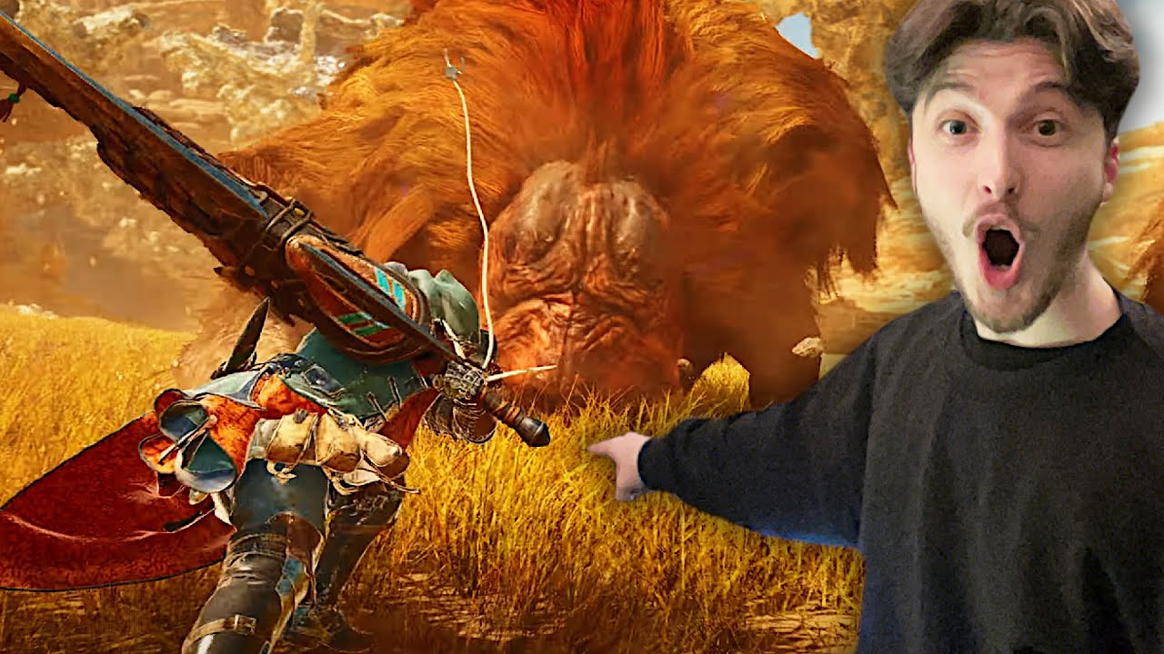 This new Monster Hunter Wilds GAMEPLAY is looking AMAZING