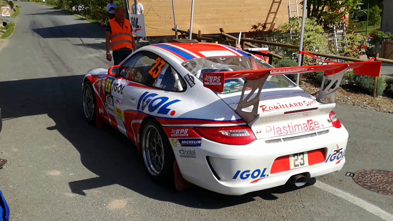 Depart spécial es11 marchampt du rallye charbonniere 2017