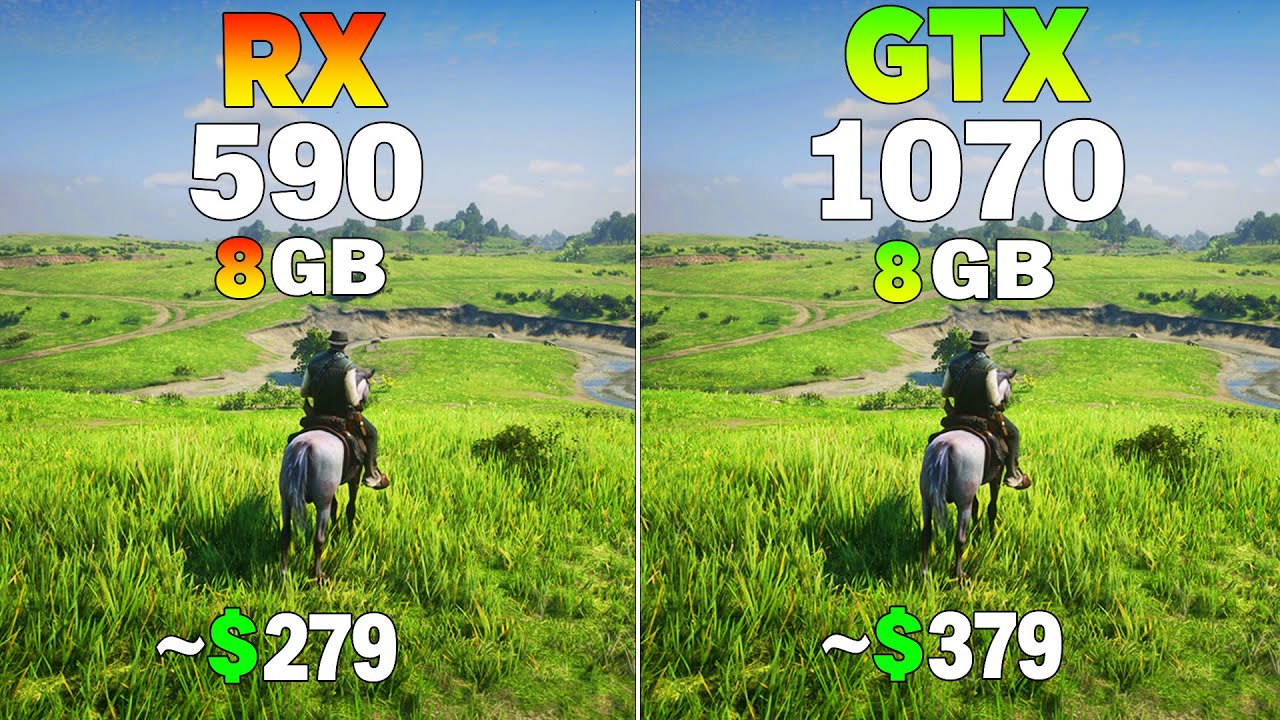 RX 590 vs GTX 1070 - Test in 12 Games