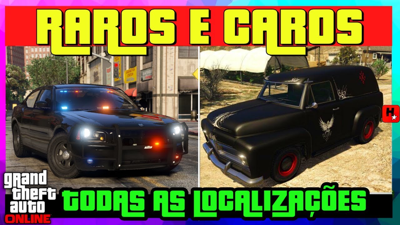 GTA 5 | Localização dos carros raros e caros!!! (TODOS)