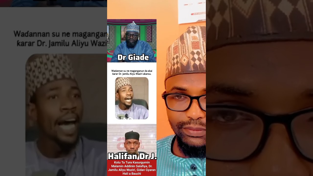 Family Issues: Wani Malamin Izala ya tura Jamilu Magajin Dr J Gidan Gyaran Hali .