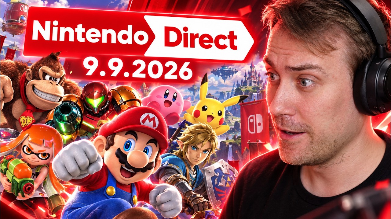 DEADP47 СМОТРИТ NINTENDO DIRECT
