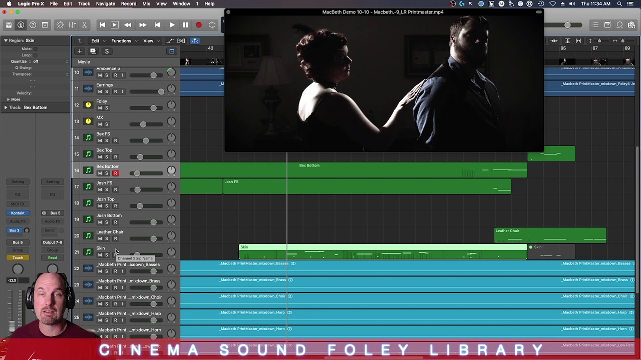 Cinema Sound Foley Library Macbeth 2 Tutorial