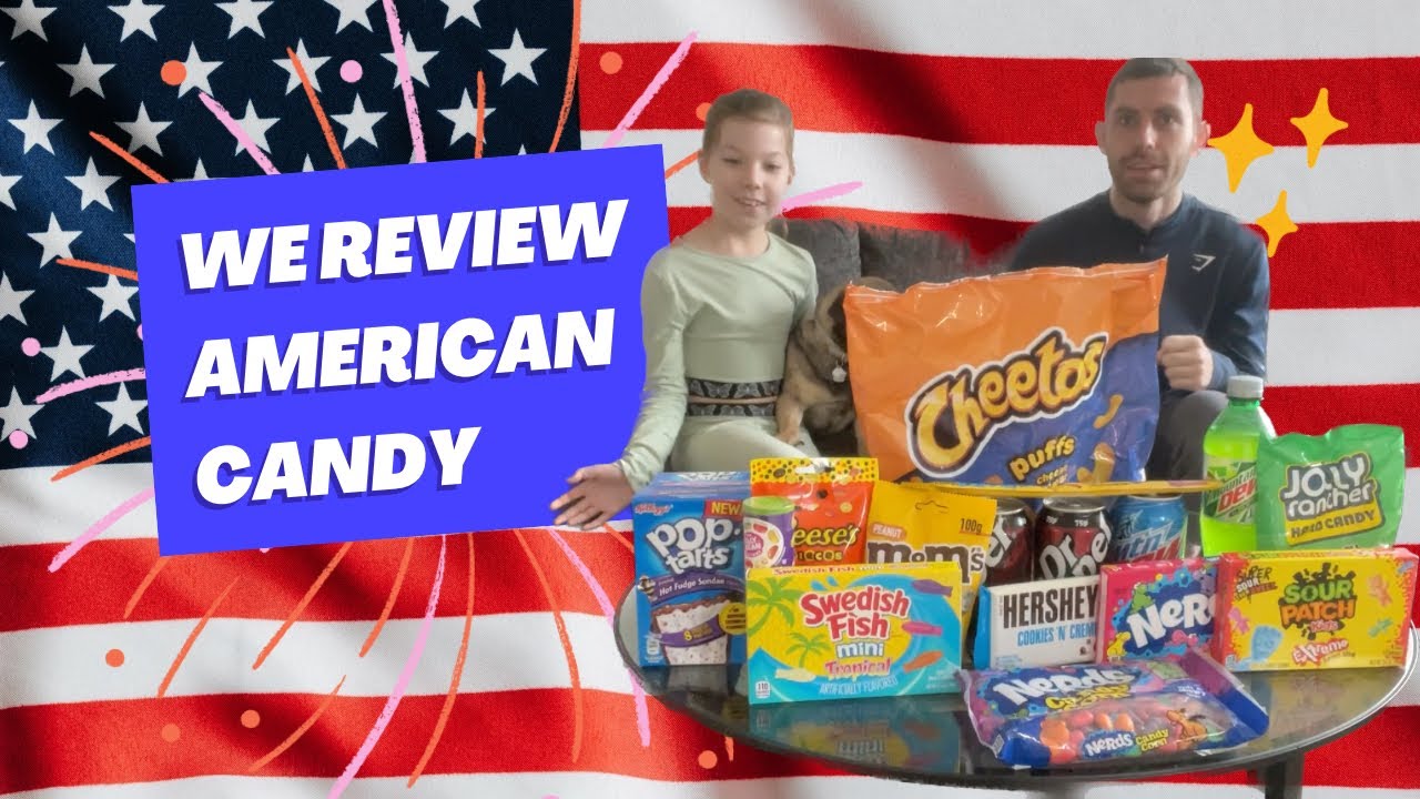Reviewing American Candy *British Try American Food*
