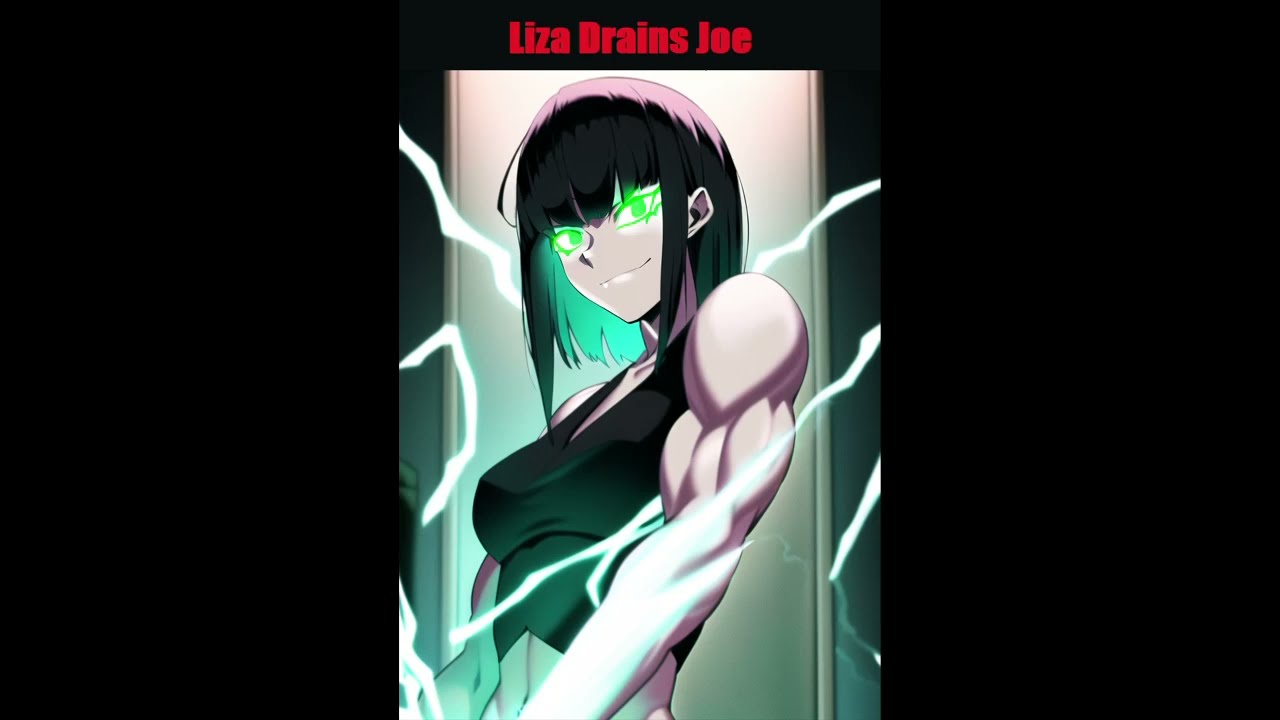 Liza Drains Joe - Female Muscle Growth Transfer Story Narration