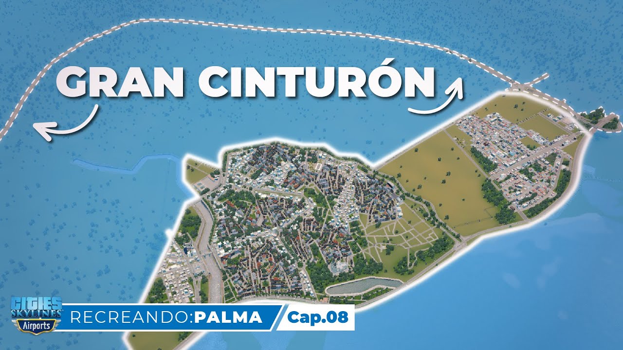 GRAN AUTOPISTA con alta capacidad de vehículos 🛣️ | Palma #08