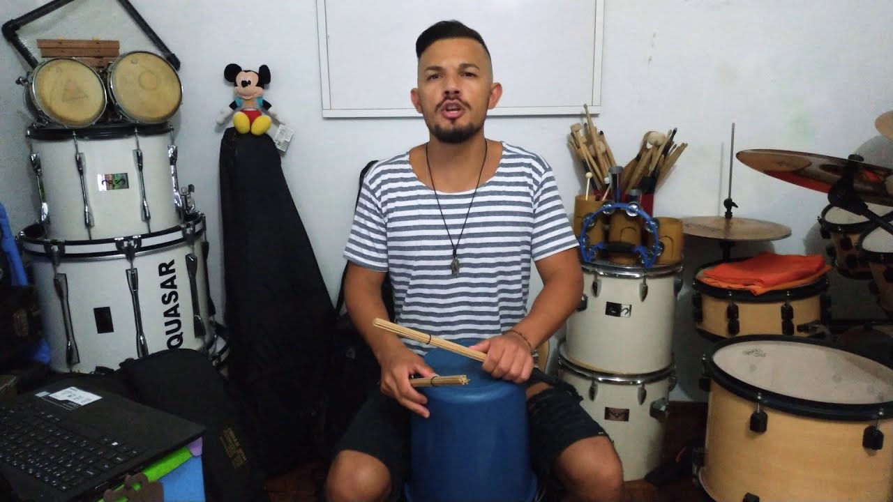 Believer do Imagine Dragons no balde Drum 🎶.