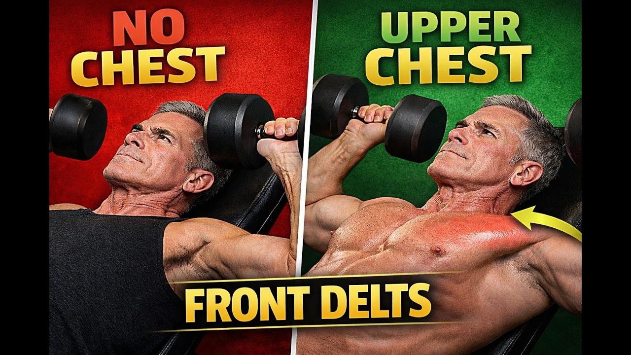 Why Your Upper Chest Still Isn’t Growing After 50 (Even If You Do Inclines)