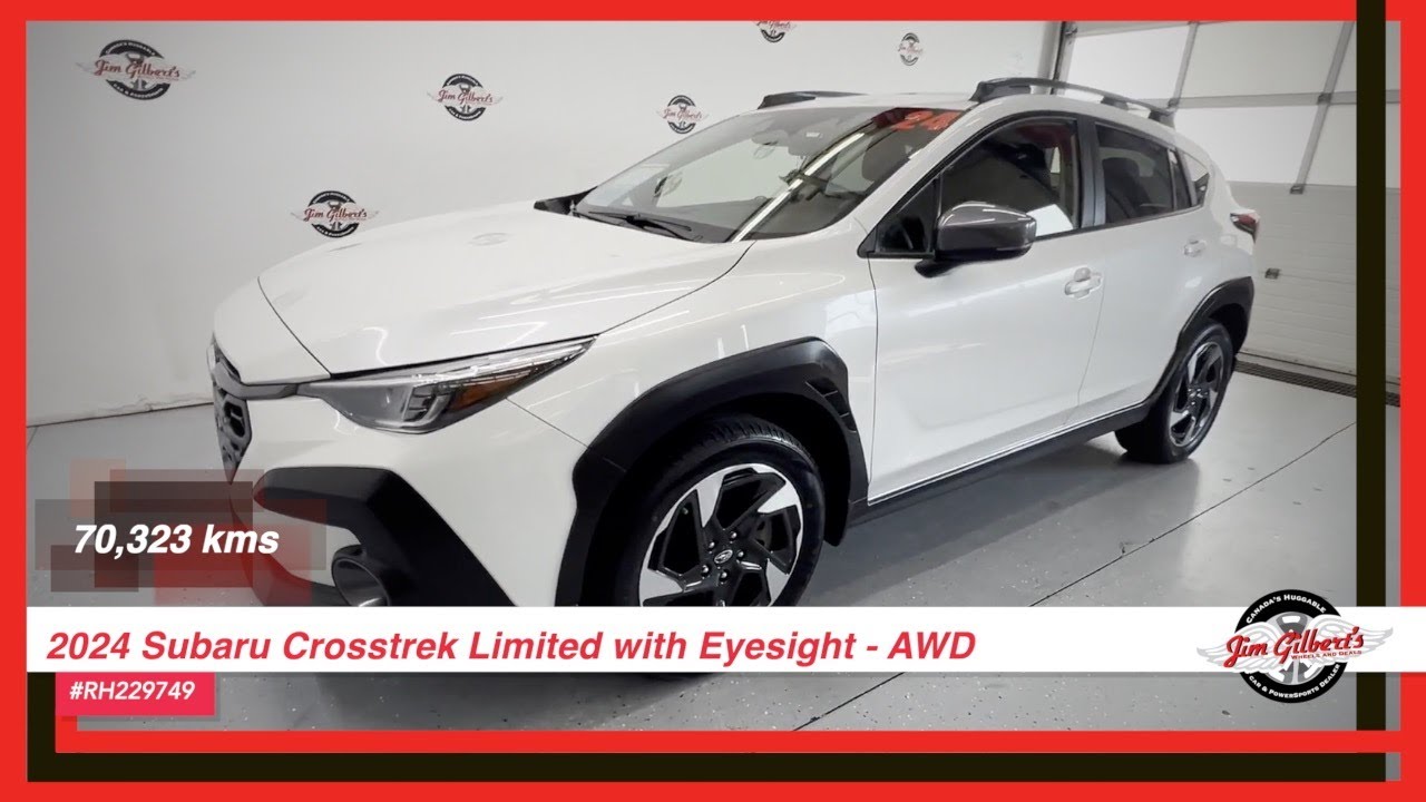 2024 Subaru Crosstrek Limited with Eyesight | Fredericton | Used SUV | Pre-owned Vehicles for Sale
