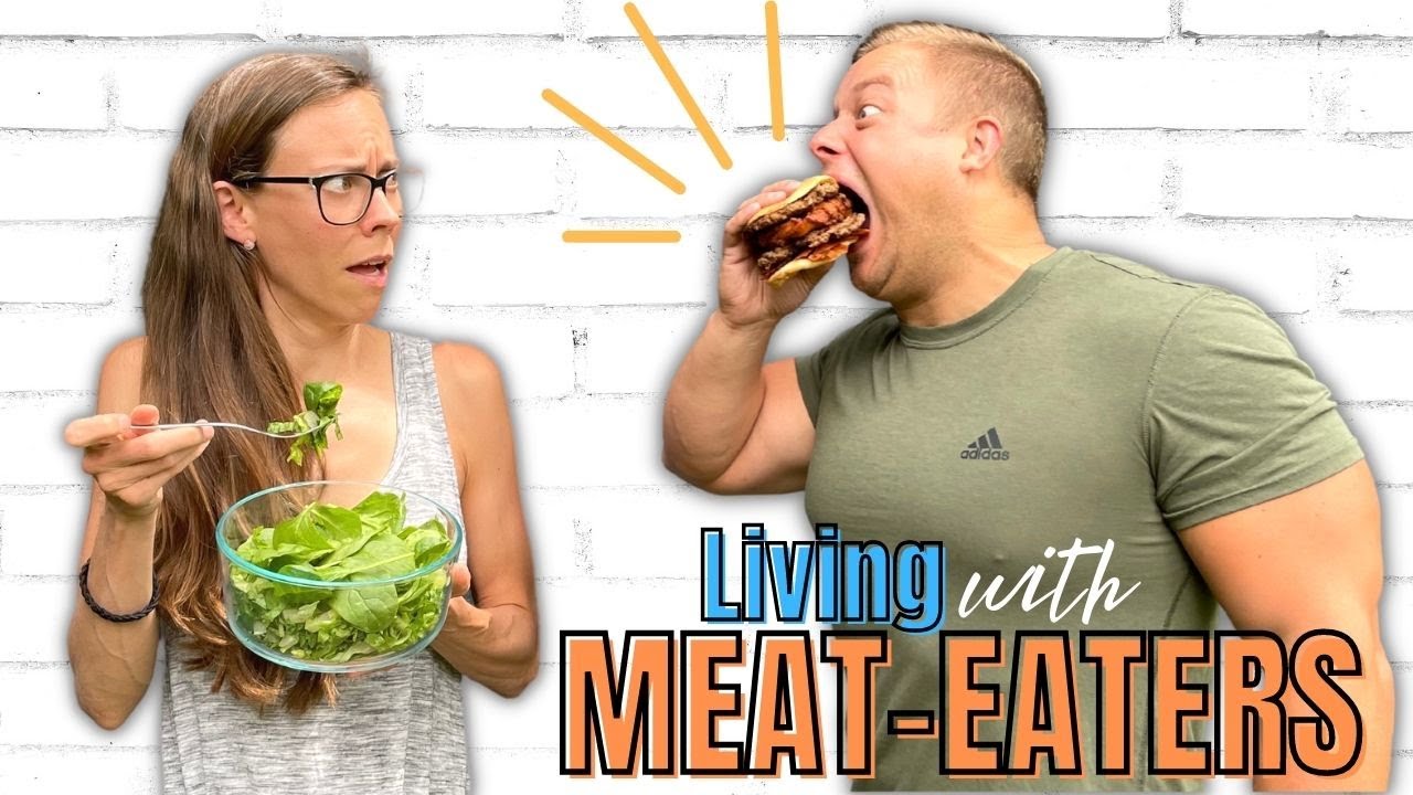 Living with MEAT EATERS as a VEGAN | Tips & FREE Dinner Meal Plan!
