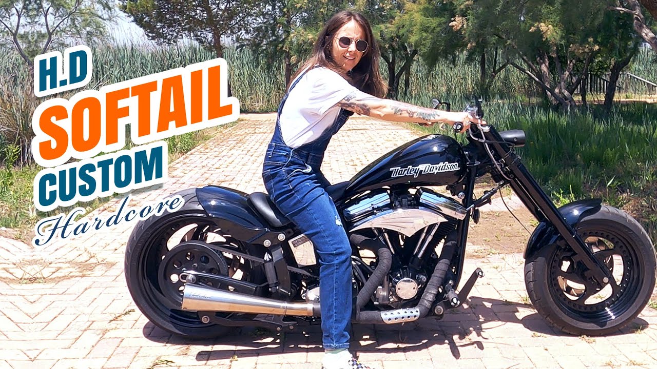 Espectacular Harley Davidson SOFTAIL Custom Hardcore