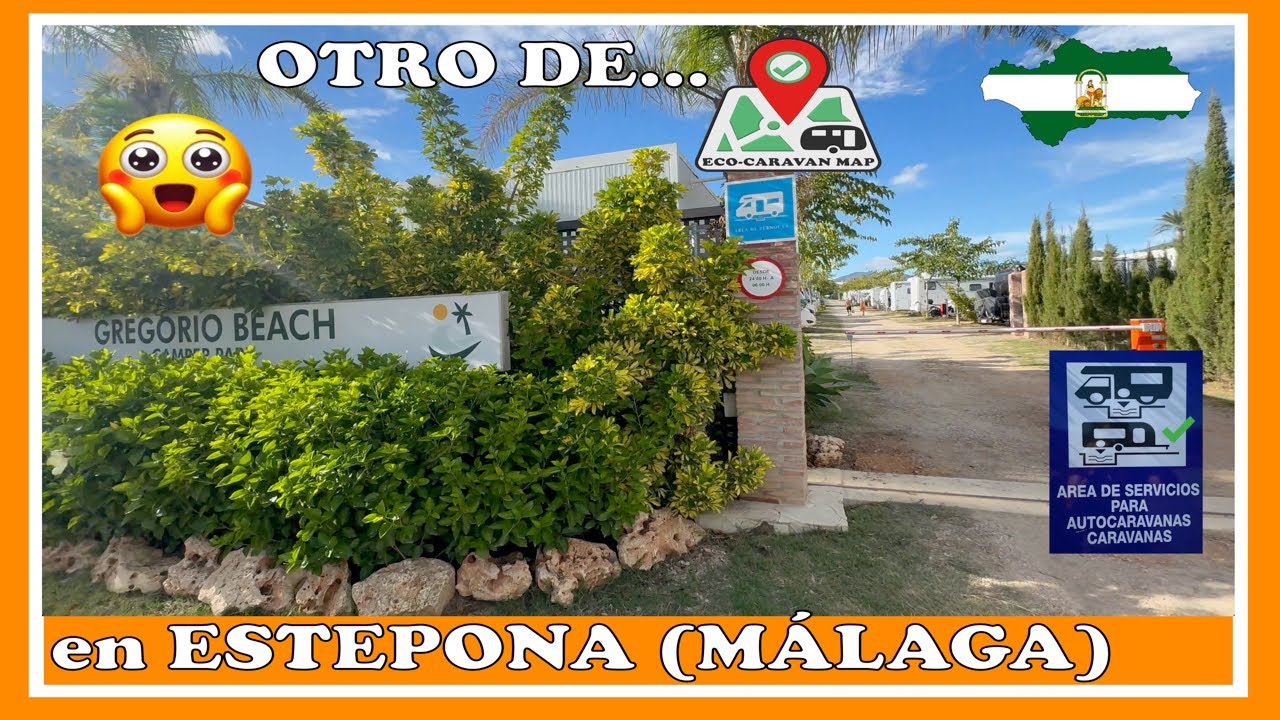 Camper Park para CARAVANAS cerquita de la playa en Estepona (M&Aacute;LAGA)