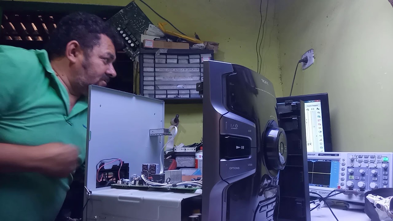 MINI SYSTEM SONY GPX3 COM PROTECT E04 UM VÍDEO DIFERENTE DOS OUTROS