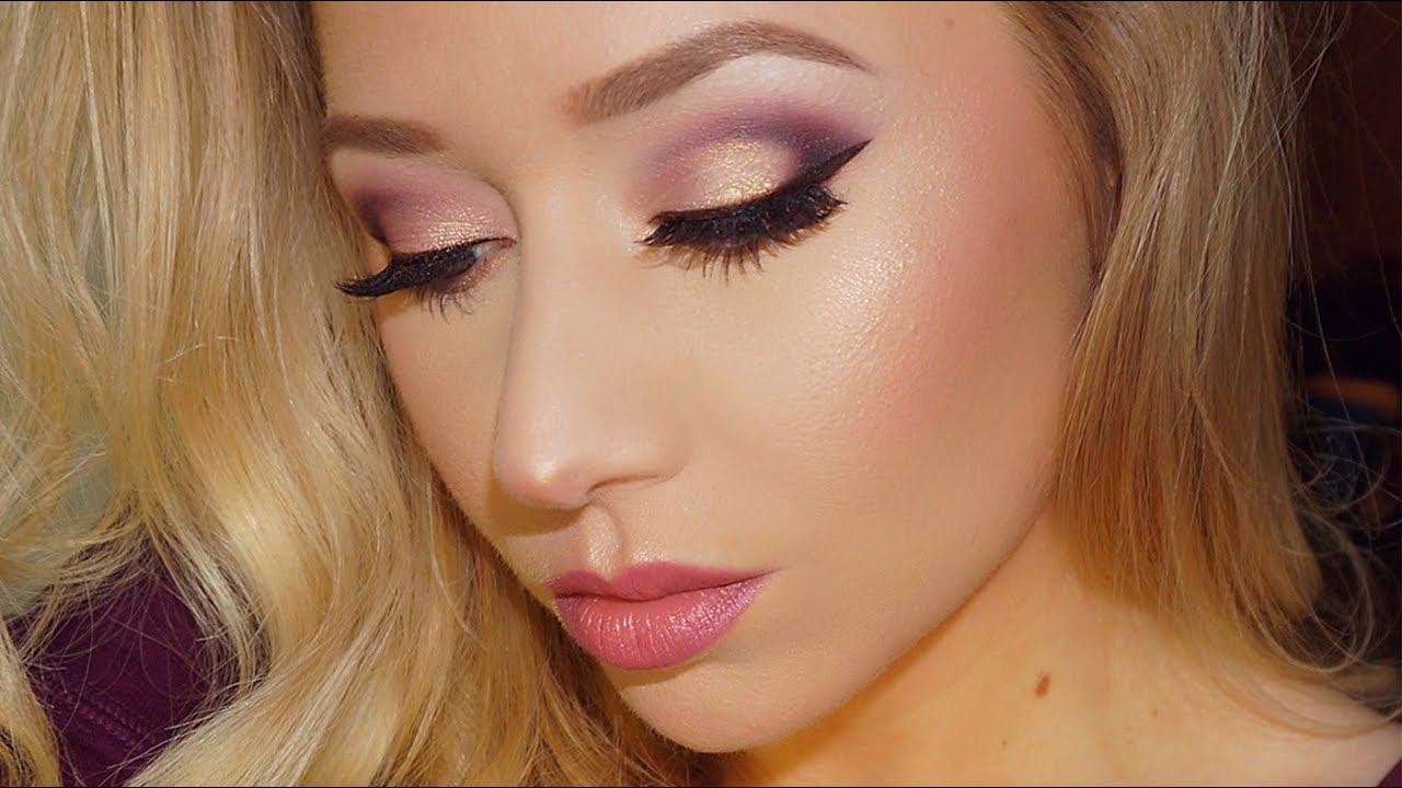 Plum Rose Gold Eyes | BH Cosmetics Carli Bybel Palette | The Beauty Vault