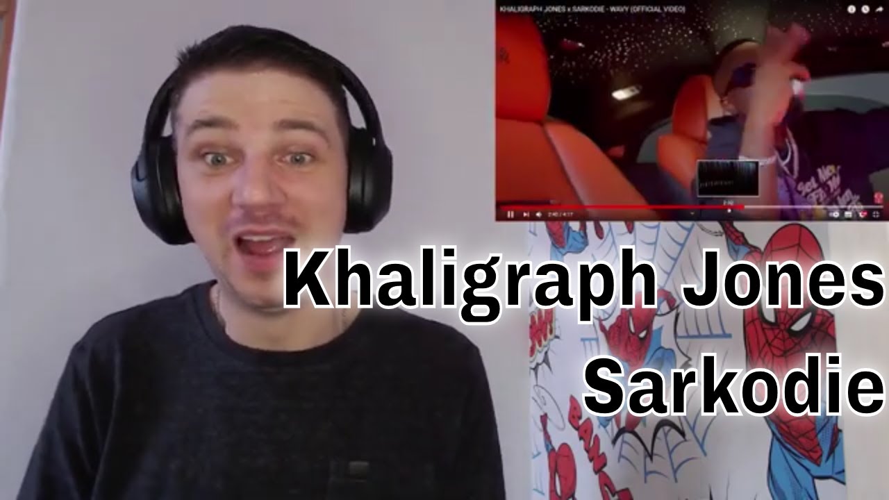 KHALIGRAPH JONES x SARKODIE - WAVY (OFFICIAL VIDEO) - UK Reaction