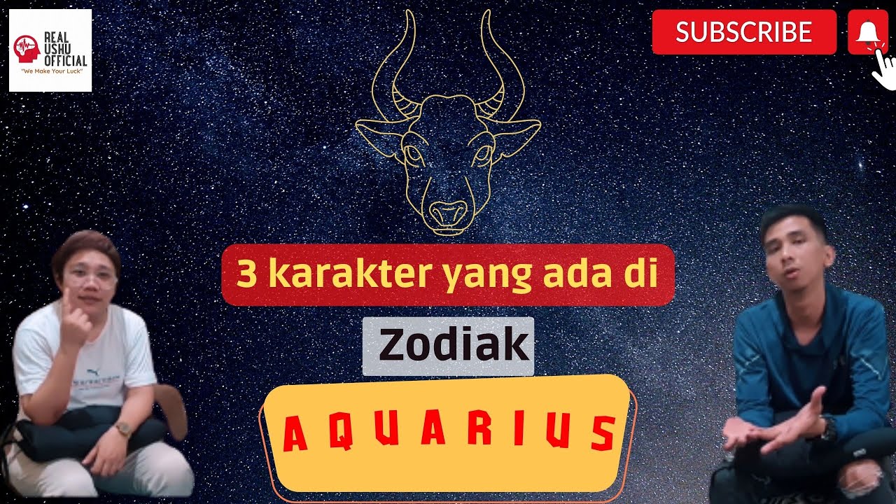ZODIAK AQUARIUS !! HATI-HATI jangan bikin sakit hati || REAL USHU OFFICIAL