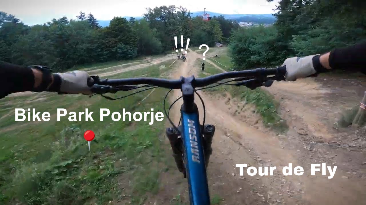 Raziskovanje Bike Park Pohorje | Flow line, grbine & Gregorjeva ovira | Tour de Fly