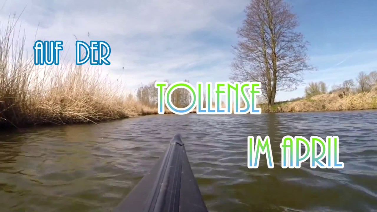auf der tollense im april