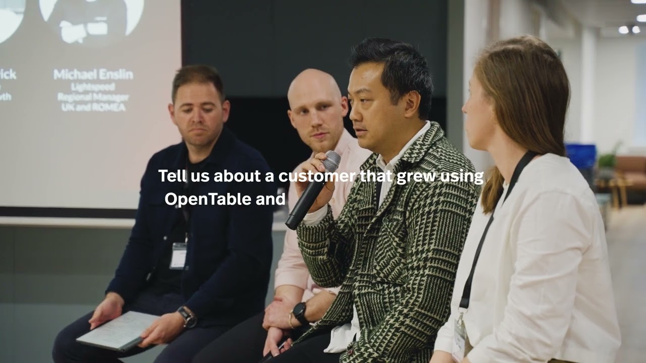 Industry talk: Lightspeed x OpenTable
