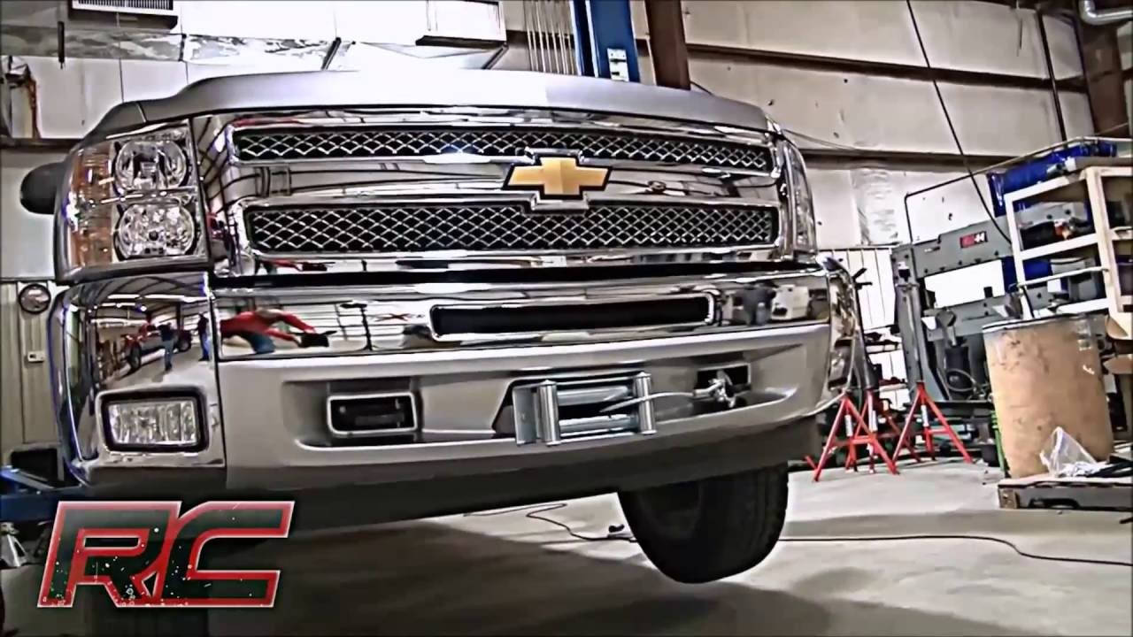 Rough Country Chevy Silverado Hidden Winch Mounting Plate Overview