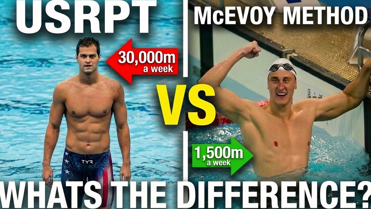 USRPT vs The McEvoy Method | How the World's Fastest Swimmer Actually Trains
