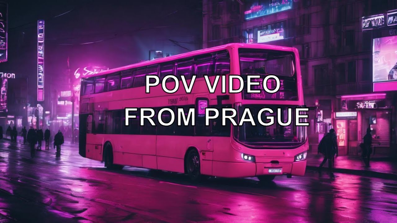 POV DRIVING VIDEO FROM PRAGUE BUS 184  Velk&aacute; Ohrada   Vypich  Praha