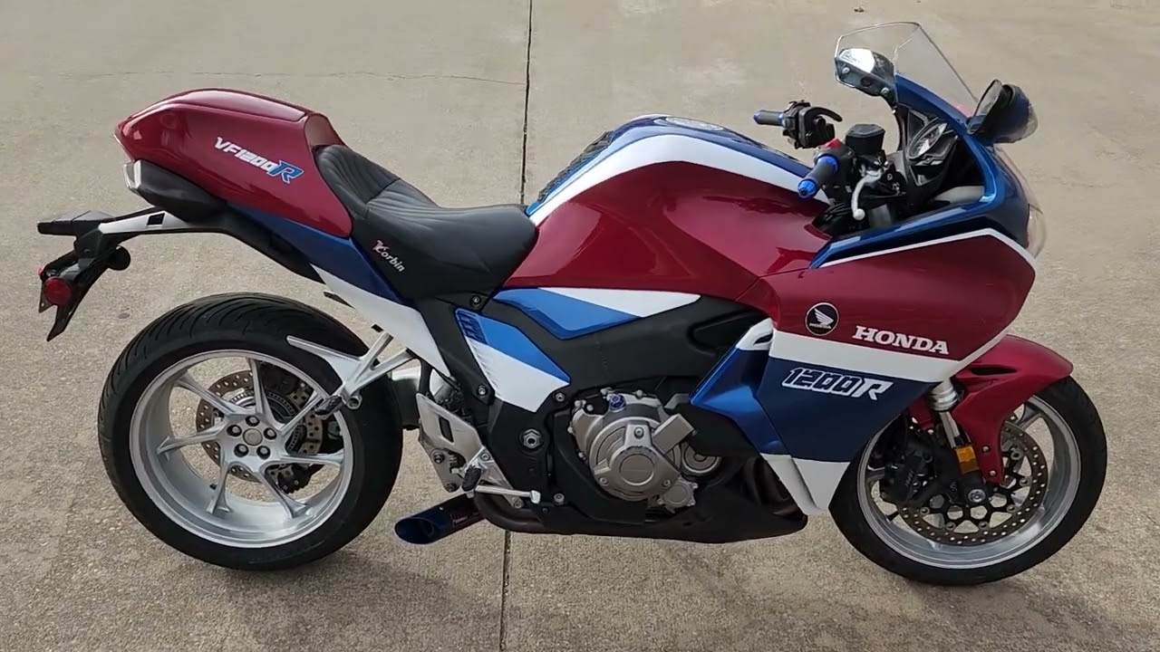 2010 VFR1200 Custom Paint, Coffman Exhaust w/rev. tribute to 85 VF1000R interceptor