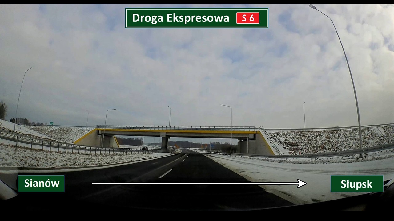Droga Ekspresowa S6: Sianów - Słupsk ,,Trasa Kaszubska''