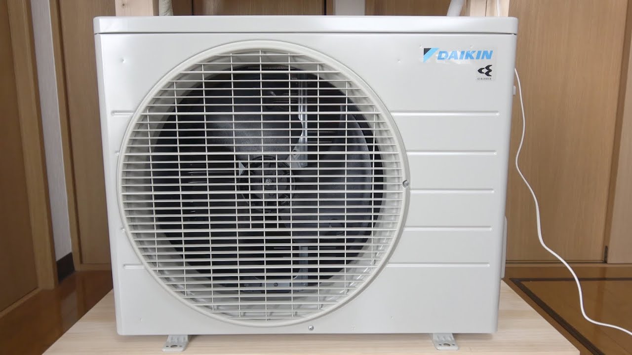 Daikin Air Conditioner Outdoor Unit R22ZES Startup and Running