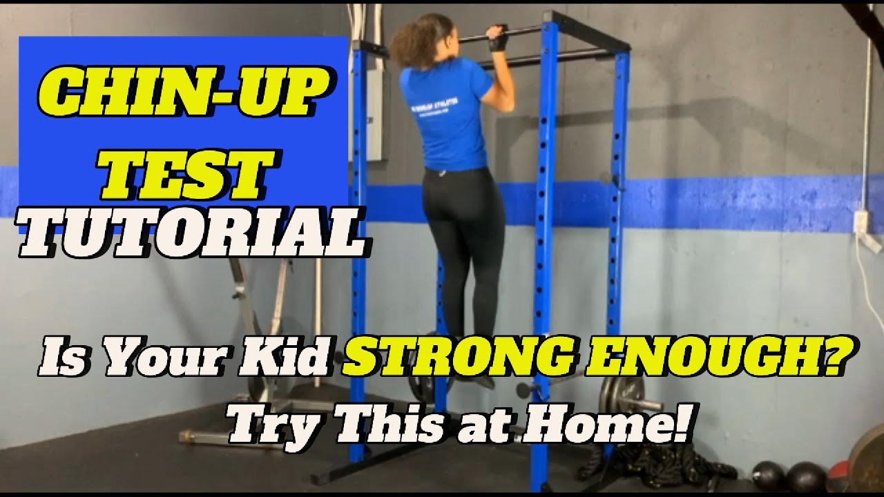 Chin-Up Test  Tutorial | Young Athletes
