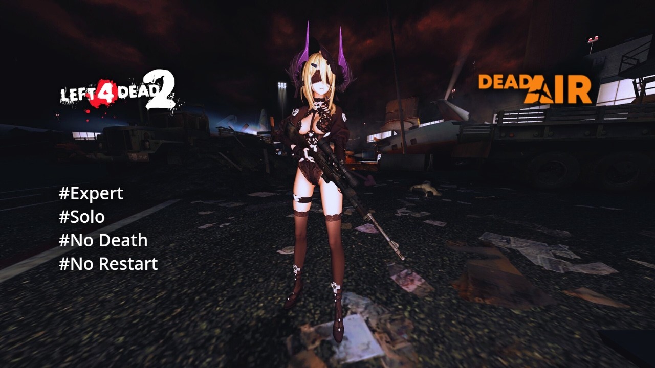 Left 4 Dead 2: Dead Air Nightmare (Solo/Expert/No Death/No Restart)