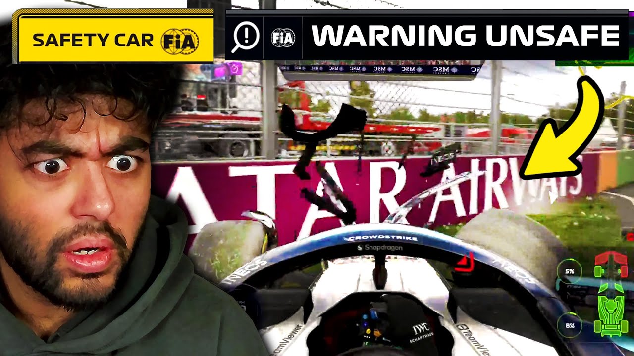 Laughing at F1 25 Game Crashes & Glitches for 13 Minutes